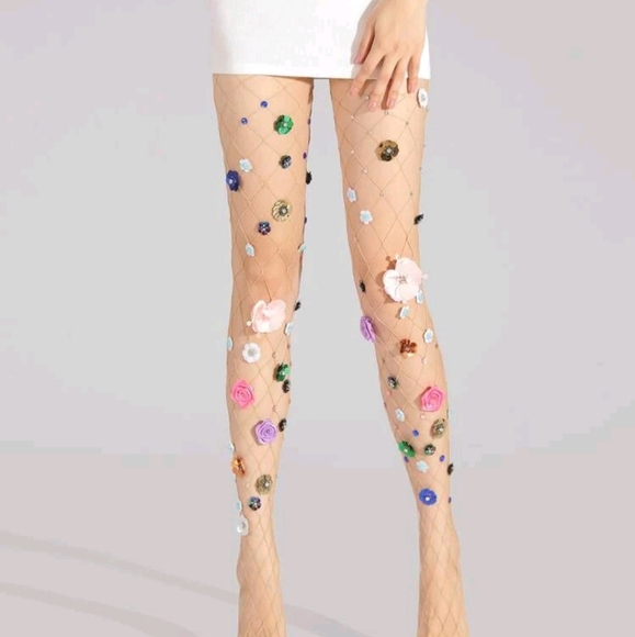 mermaid fishnet stockings